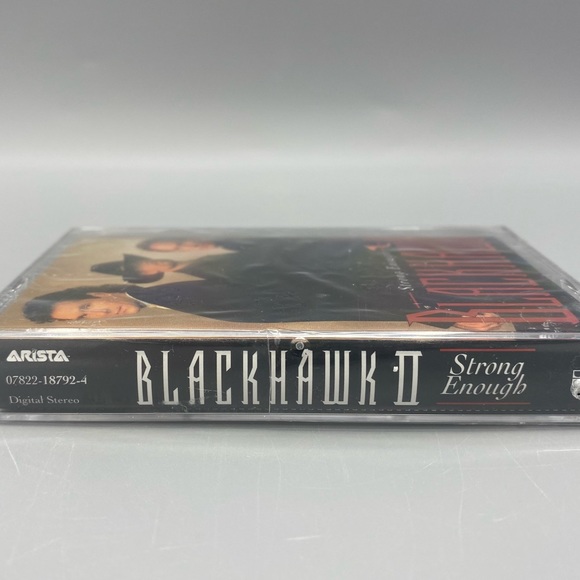 BlackHawk II Strong Enough Sealed Cassette Arista Crack in Case Back - Picture 5 of 7